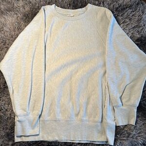 FP Movement by Free People Pale Blue Crewneck Pullover